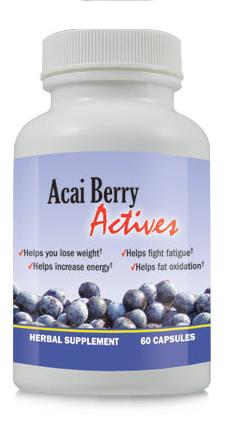 Acai Berry Actives- fructe de Acai pentru o slabire rapida si naturala