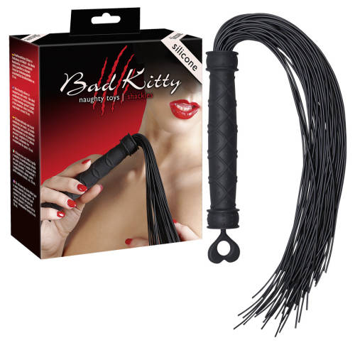 Bad Kitty Whip Silicone - Color Black