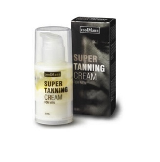 Crema CoolMann Super Tanning Cream pentru a obtine un bronz rapid, 30 ml