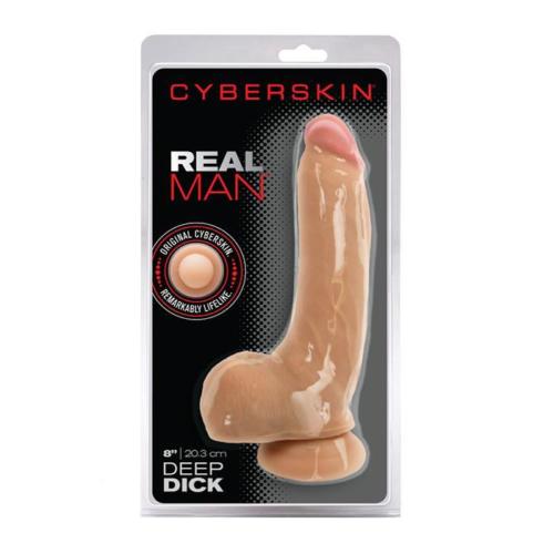 Cyberskin Real Man Deep Dick 8''