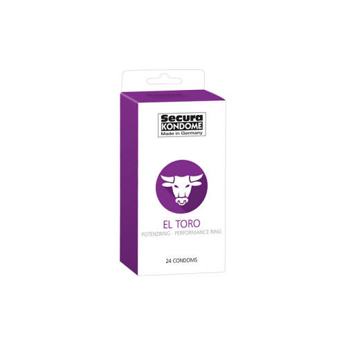 El Toro - prezervative pentru potenta - 24 pcs