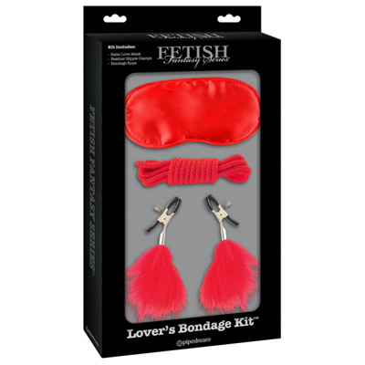Fetish Fantasy Series Lovers Bondage Kit Red - Color Red