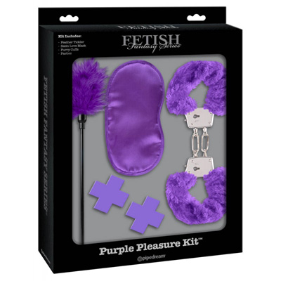 Fetish Fantasy Limited Edition Purple Passion Kit Purple - Color Purple