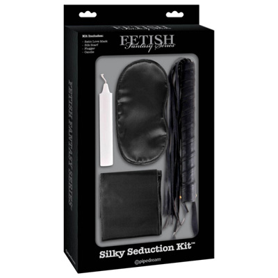 Fetish Fantasy Limited Edition Silky Seduction Kit Black - Color Black