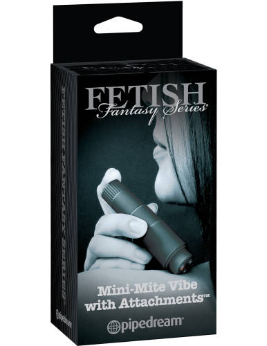 Fetish Fantasy Series Limited Edition Mini Mite Vibe with Attachments