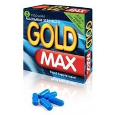 Gold Max capsule pentru erectie, 2 capsule