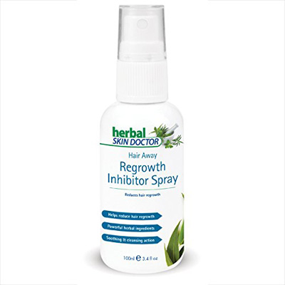 Herbal Skin Doctor hair away regrowth inhibitor spray