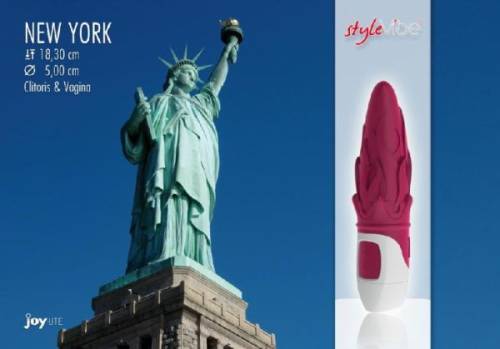 Joy-Lite styleVibe New York Silicone Vibrator