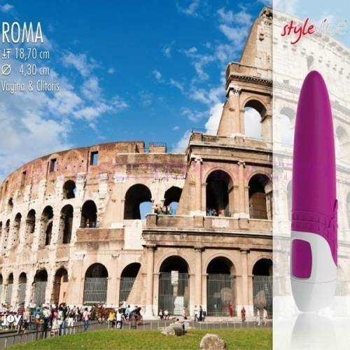 Joy-Lite styleVibe Roma Silicone Vibrator- Pink