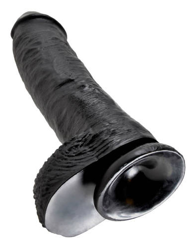 King Cock 10 inch Cock With Balls - Diameter (cm) 