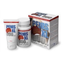 Penis XL Duo: Crema si Pastile