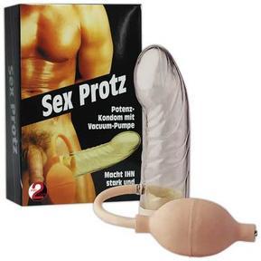 Pompa de vid SEX Protz pentru o marire de penis, 18 cm