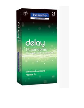 Prezervative Pasante Delay pentru a prelungi momentul ejacularii, 12 bucati/pachet