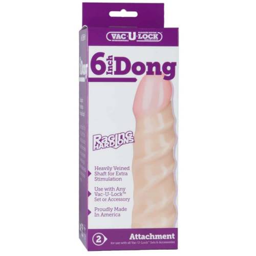 Raging Hard-Ons Dong - 6 Inch - White