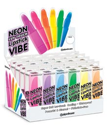 Set vibratoare Neon Luv Touch Vibrating Lipstick Vibe