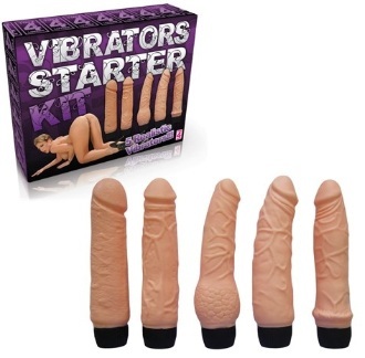  Set Vibrators Starter, 5 vibratoare diferite ca dimensiune si ca forma pentru a va oferi placer