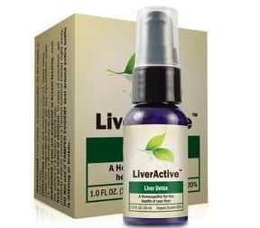 Spray Homeopatic LIVERACTIVE pentru detoxifierea ficatului si obtinerea unui ficat activ si sanatos