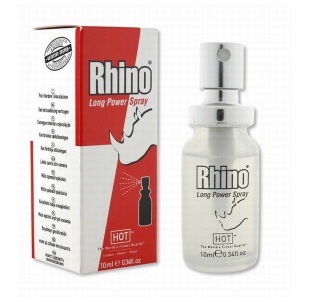 Spray Hot Rhino Long Power Spray pentru a intarzia momentul ejacularii, 10 ml