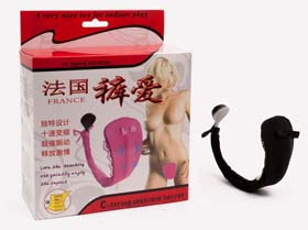 Stimulator clitoridian c-string invisible erotic underwear