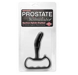 Stimulator cu Vibratii pentru prostata, PROSTATE STIMULATOR BLACK ANAL VIBE