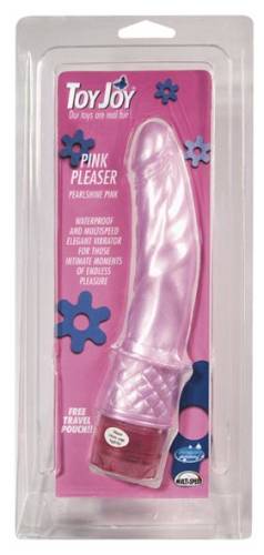 Vibrator Clasic Waterproof Pink Pleaser, 16,5 cm