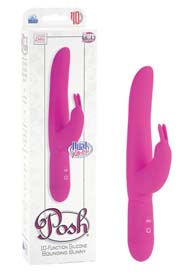 Vibrator Posh 10 functii Bounding Bunny - Pink