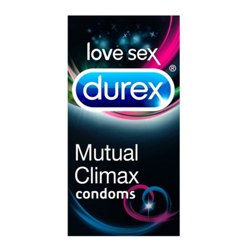 Durex Orgasm Impreuna Prezervative cu Striatii pentru Ea si Lubrifiant Performa pentru El 6 bucati