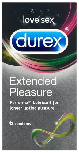 Durex Perfoma Placere Prelungita Prezervative cu Lubrifiant Performa pentru Mai Mult Timp de Placere 6 bucati