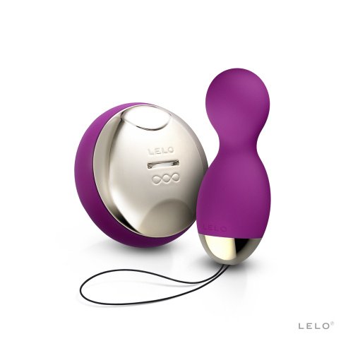 LELO Hula Bile Vaginale Motor Rotativ si Vibratii Actionate de la Telecomanda - Violet