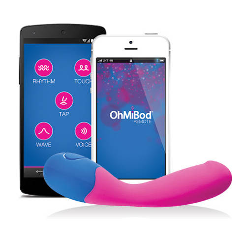 OhMiBod BlueMotion NEX 2 Vibrator pentru Punctul G cu Control prin Bluetooth de pe Telefon Mobil