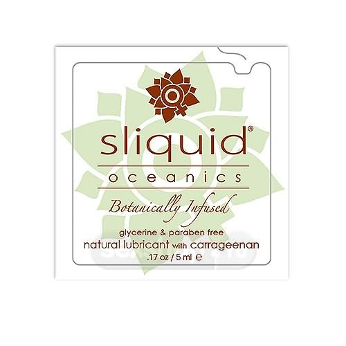 Sliquid Organic Oceanic Lubrifiant Natural cu Caragenina - pliculet 5 ml