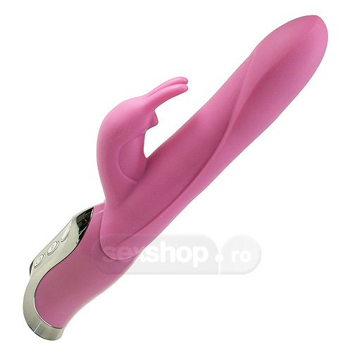 Vibe Therapy Liniste Iepuras Vibrator din Silicon cu 7 Functii Roz