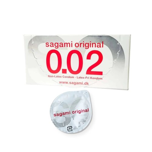 2 Prezervative Non-Latex Sagami Original 0.02 mm