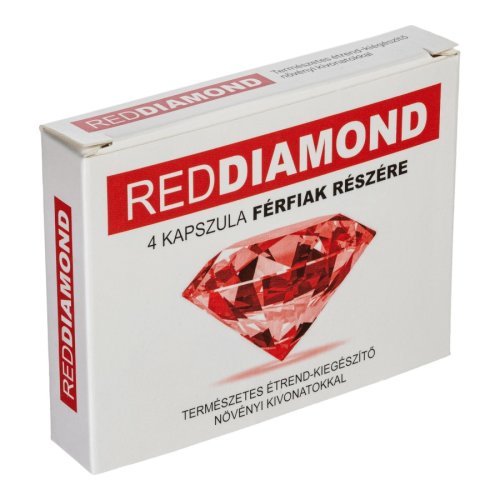 4 Capsule Red Diamond pentru Performanta Sexuala