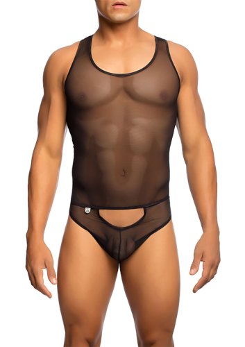 Body Sexy Tullet Style, Negru, L/XL