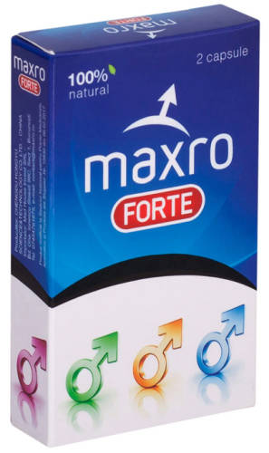 Capsule pentru Cresterea Performantei Sexuale Maxro Forte 10 buc