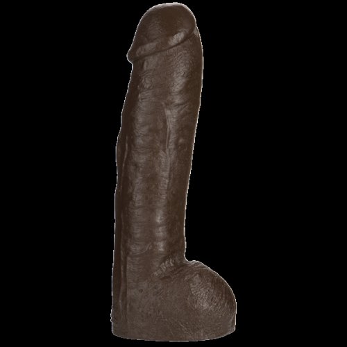 Dildo Realistic Hung Chocolate Vac-U-Lock 32 cm
