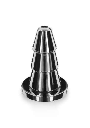 Dop Anal Advanced Cone Buttplug, Otel Inoxidabil 8.5 cm