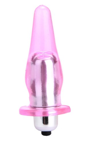 Dop Anal cu Glont Vibrator Basic Roz 7 cm Mokko Toys