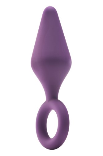Dop Anal Pull Plug Medium, Silicon, Violet, 12.2 cm