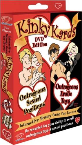 Joc de carti Kinky Kards: Sex Positions (Editia cu DVD)