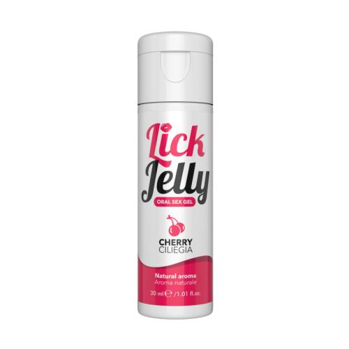 Lubrifiant comestibil Lick Jelly Cherry 30 ml