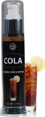 Lubrifiant Kissable and Hot Oil cu cola 50 ml