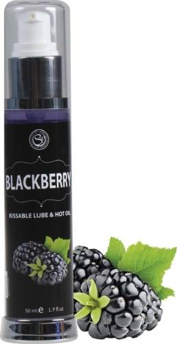 Lubrifiant Kissable and Hot Oil cu mure 50 ml