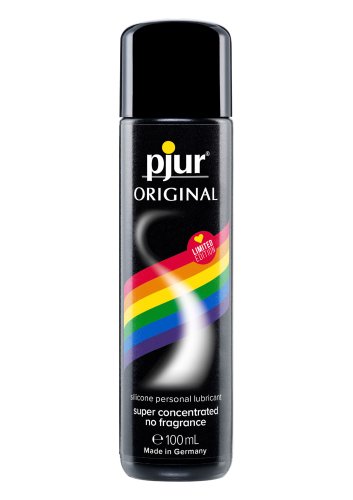 Lubrifiant Pjur Original Rainbow Edition pe baza de Silicon Super Concentrated 100 ml