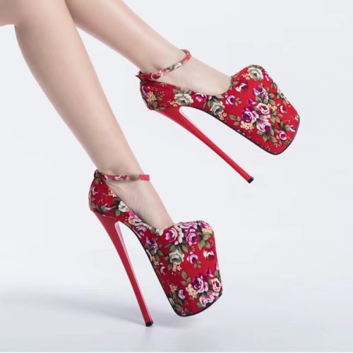 Pantofi Sexy Imprimeu Floral Size 39