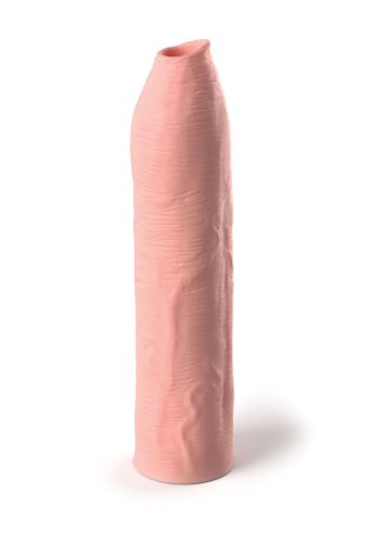 Prelungitor Penis Uncut Fantasy X-Tensions Elite, Silicon, Natural, 17.8 cm