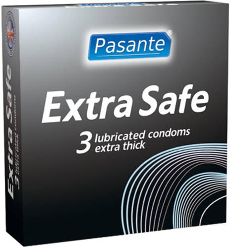 Set 3 Prezervative Pasante Extra Safe