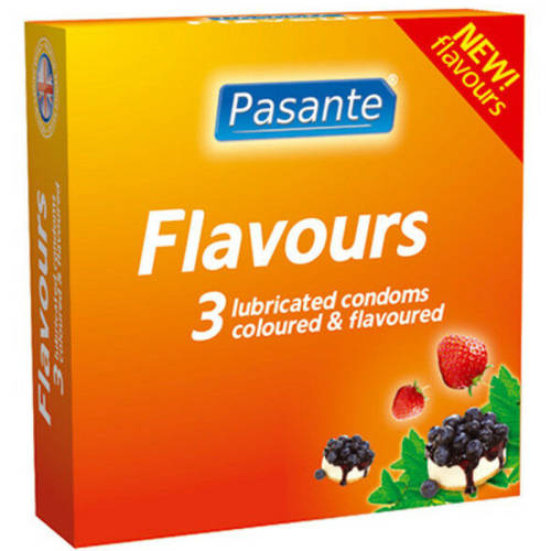 Set 3 Prezervative Pasante Flavours