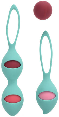 Set Bile Vaginale Kegel Carine Verde Guilty Toys